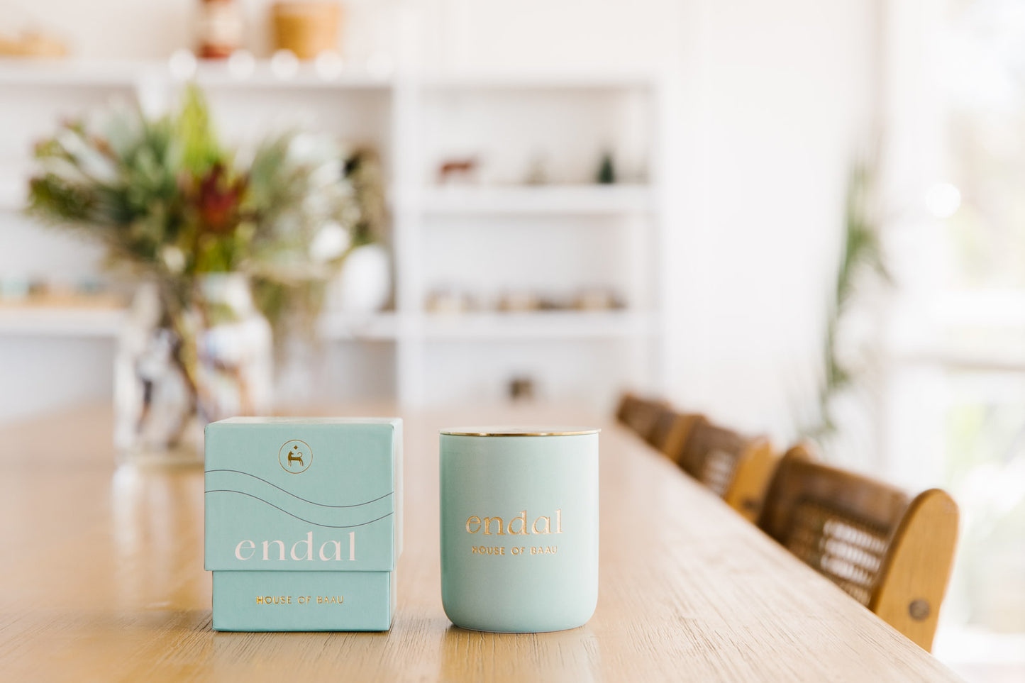 ENDAL - Lemongrass, Cedarwood & Frankincense Soy-Beeswax Dog Friendly Candle